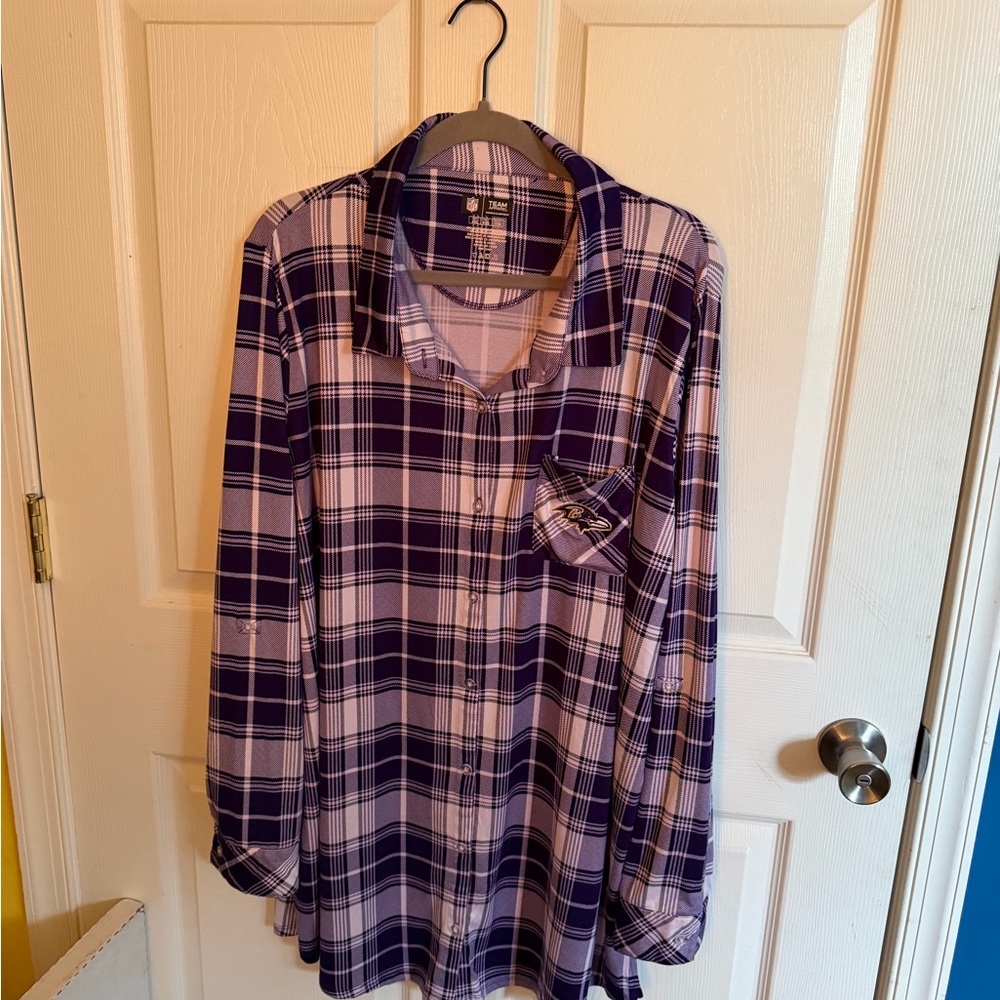 WOMEN’s BALTIMORE RAVENS Nightshirt
